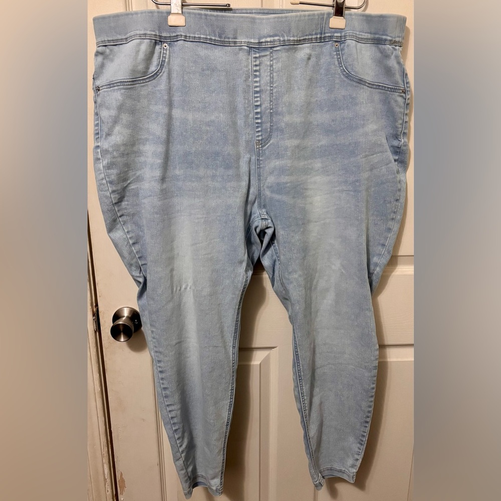 🩵 Terra & Sky 3X Light Blue Jeggings - Picture 6 of 10
